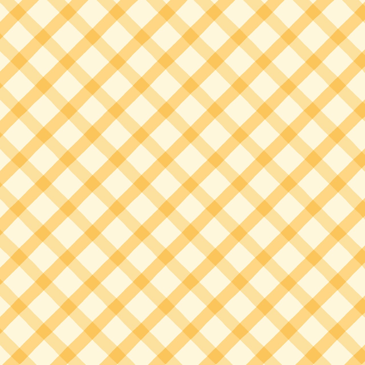 Springy Plaid in Yellow (228428) | Bunny Blossoms | Dominika Godette | Cloud9